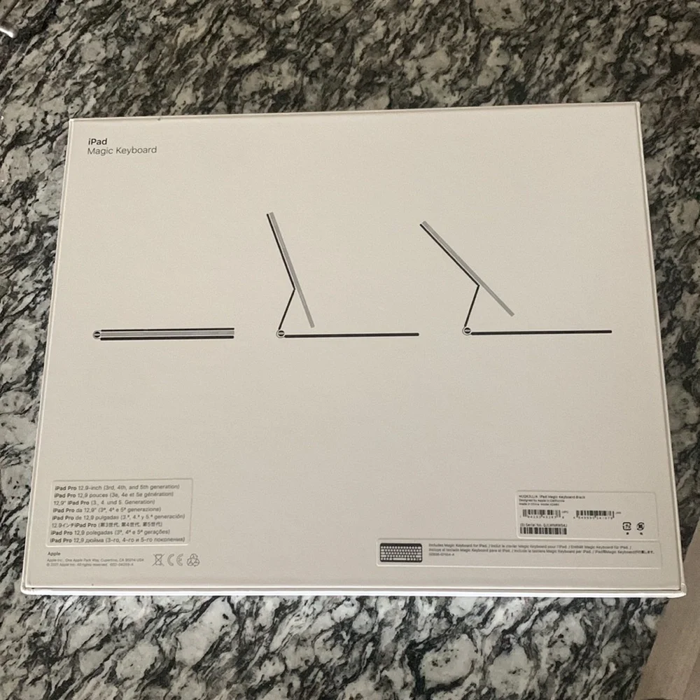 New Apple Magic Keyboard for 12.9-inch iPad.